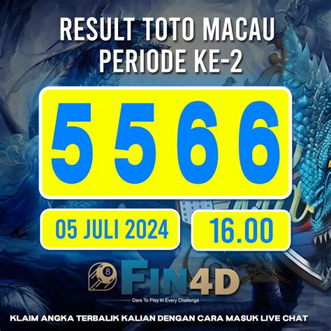 keluaran 5d macau|Livedraw dan Data Keluaran Togel TOTO MACAU.